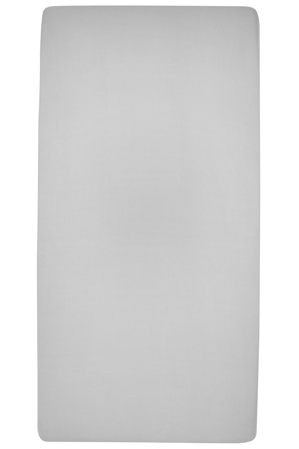 Spannbettlaken Kinderbett jersey Uni - light grey - 70x140cm