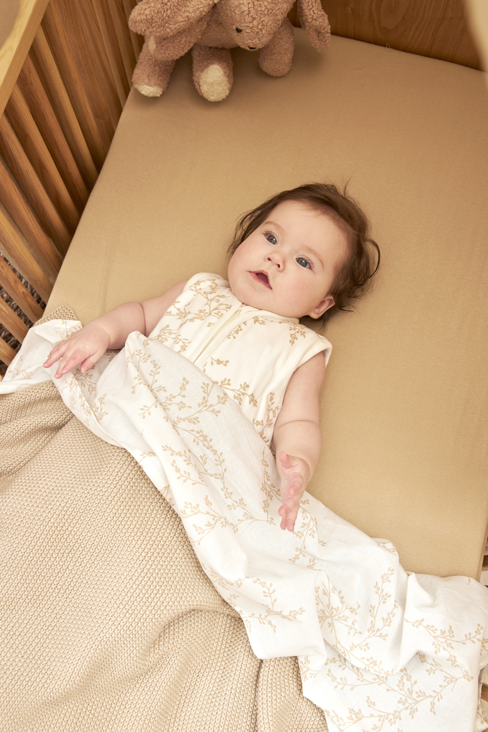 Babyslaapzak Branches - Sand - 110cm