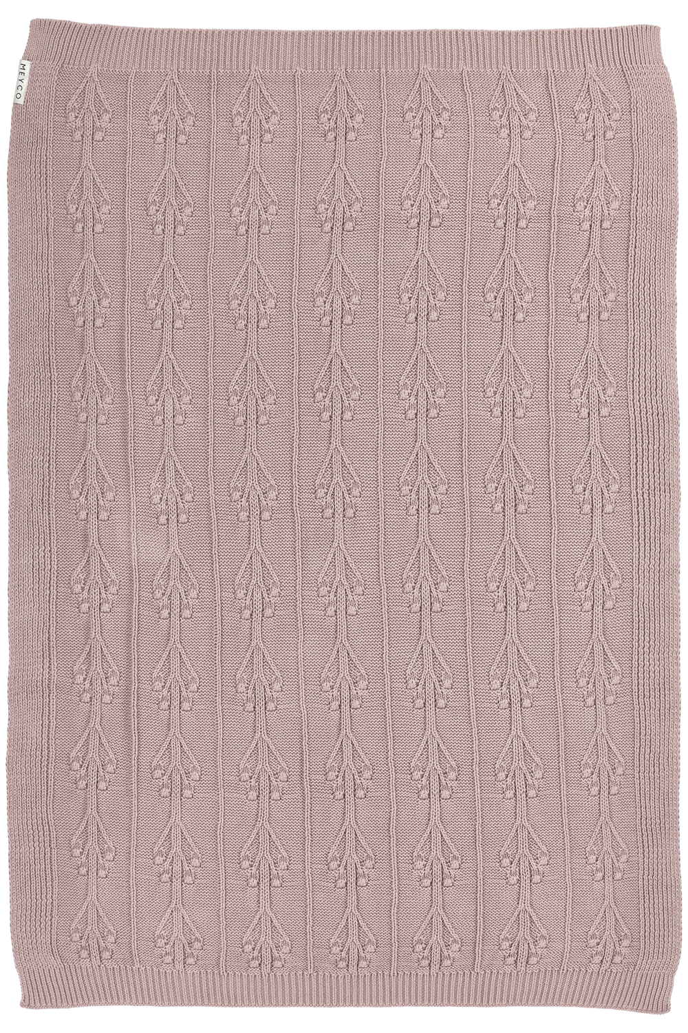 Wiegdeken Romantic Flower - lilac - 75x100cm