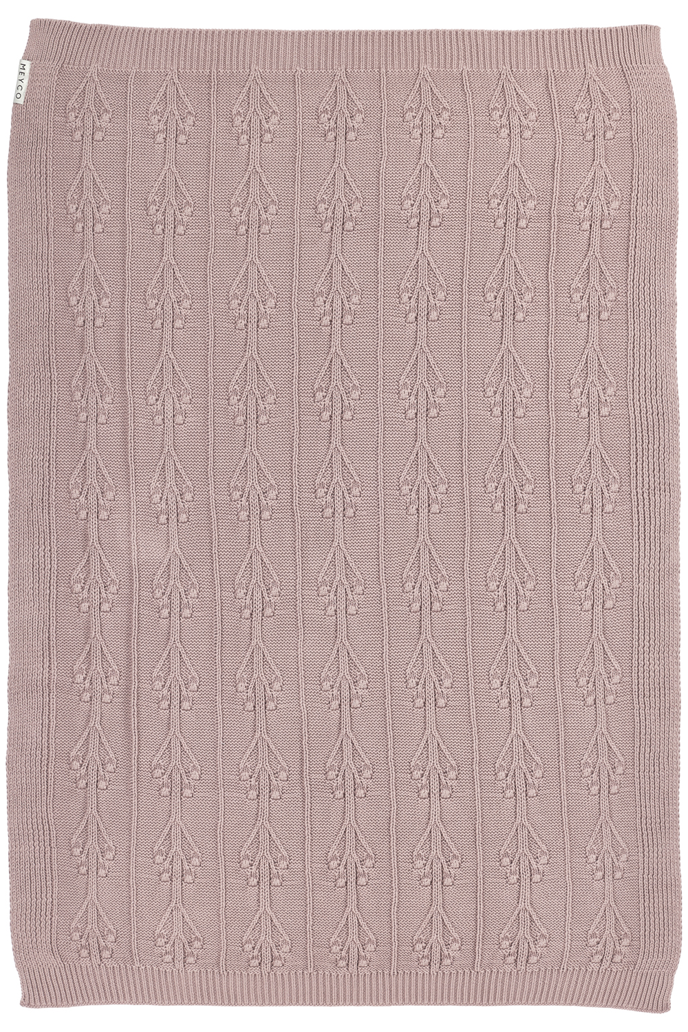 Ledikant deken Romantic Flower - lilac - 100x150cm