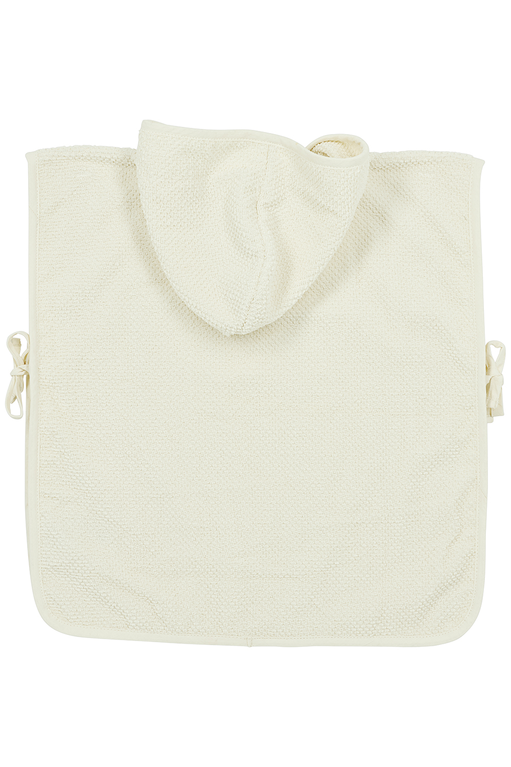 Badponcho Popcorn - natural - 1-3 jaar
