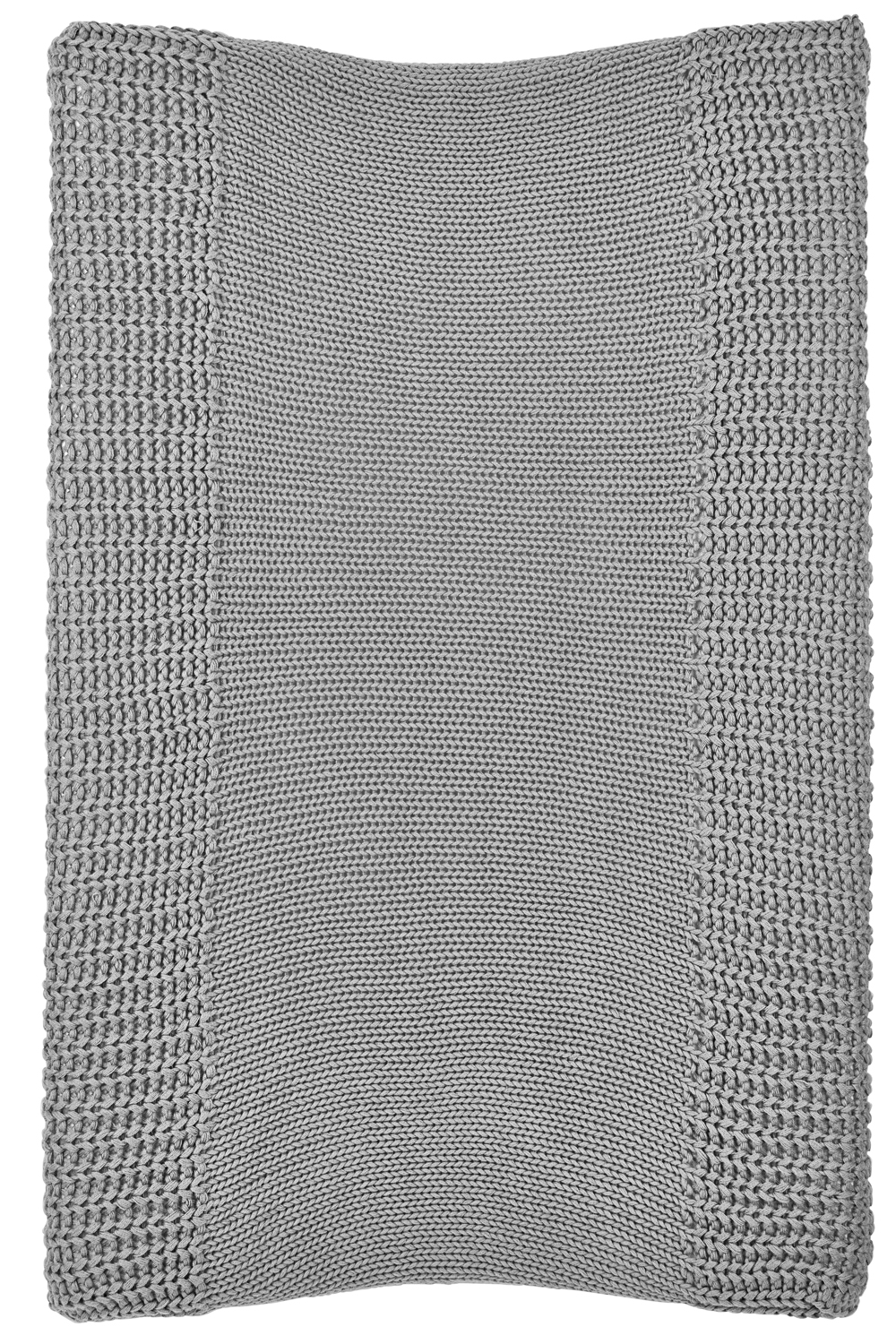 Changing mat cover Herringbone - grey - 50x70cm