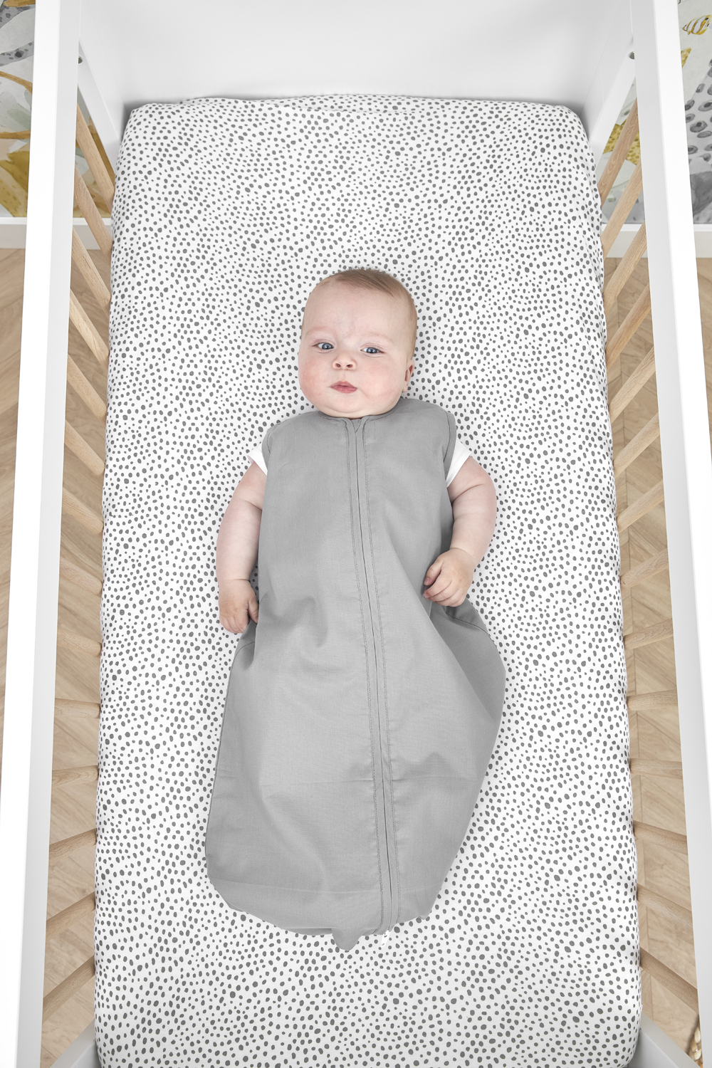Baby zomerslaapzak Uni - grey - 90cm - 0.3 TOG