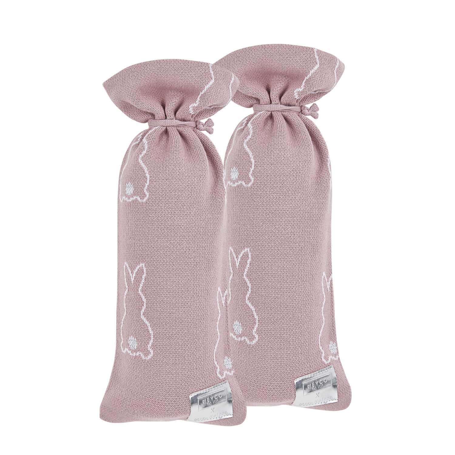 Kruikenzak 2-pack Rabbit - lilac