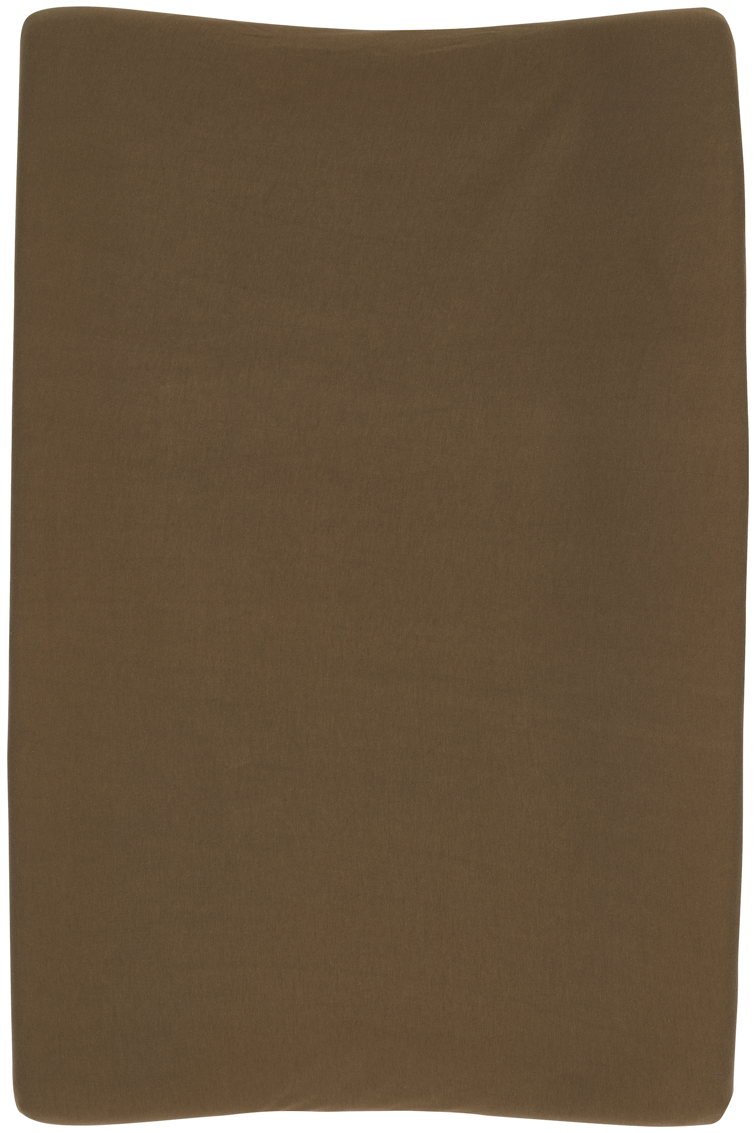 Aankleedkussenhoes Uni - chocolate - 50x70cm