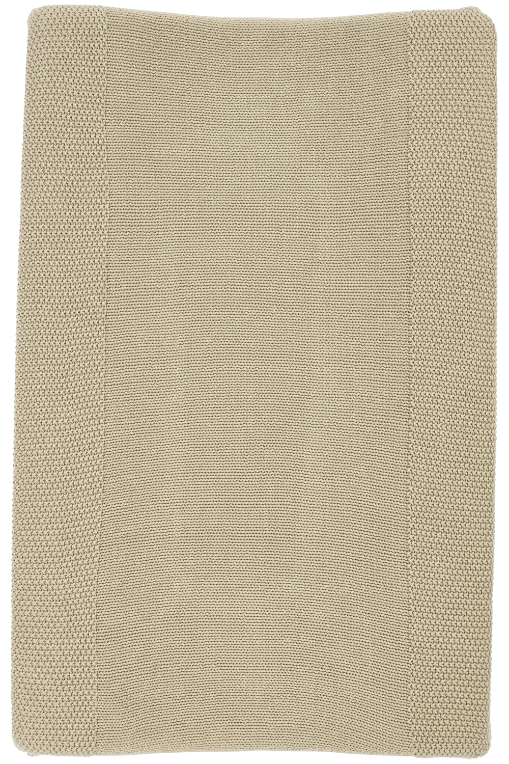 Aankleedkussenhoes biologisch Mini Relief - sand - 50x70cm