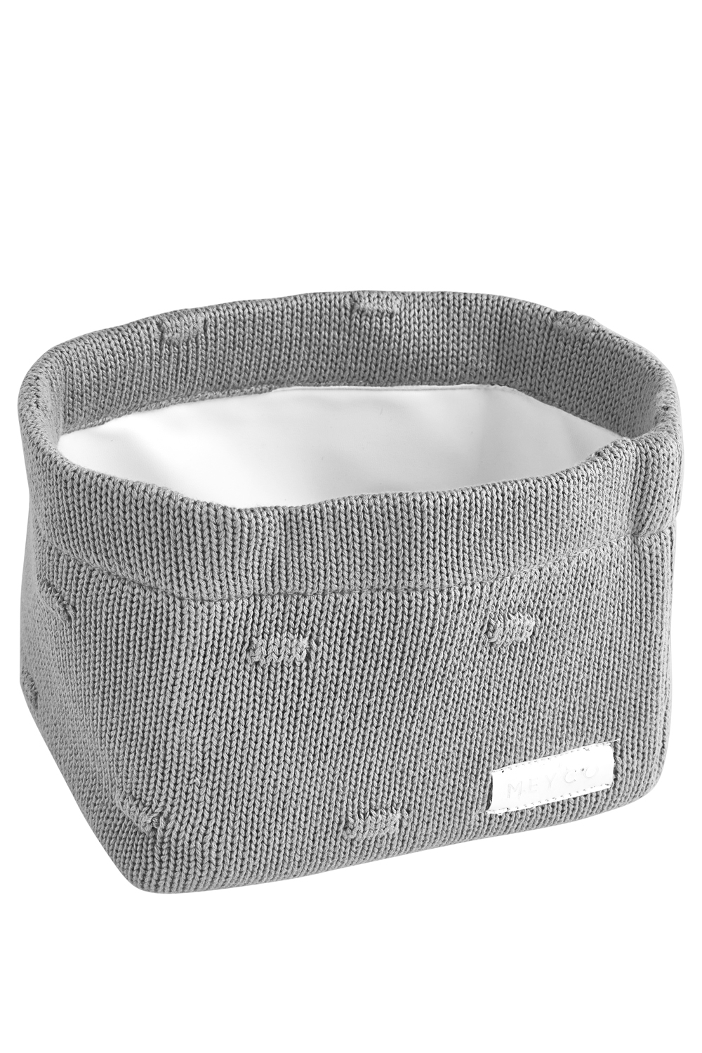 Nursery basket Knots - grey - Medium