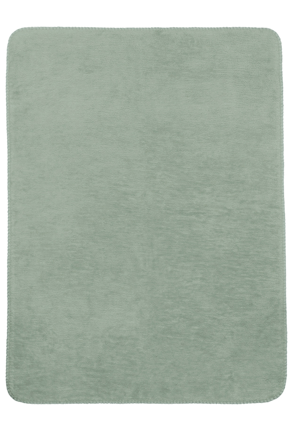 Ledikantdeken Uni - Stone Green - 100x150cm
