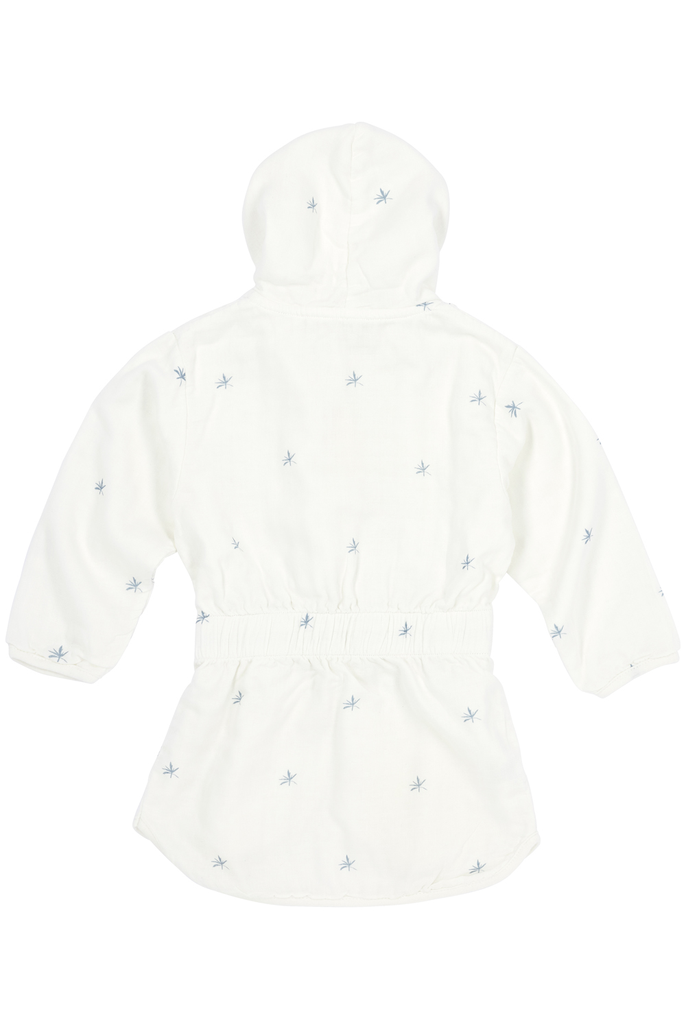 Bathrobe bamboo muslin Ibiza - denim - 110/116