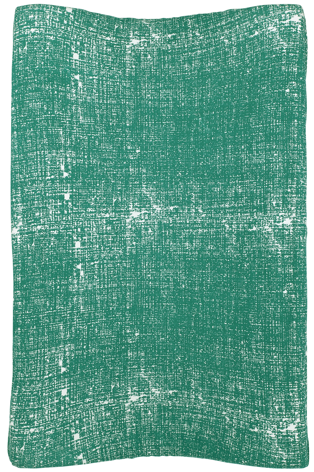 Changing mat cover Fine Lines - emerald green - 50x70cm