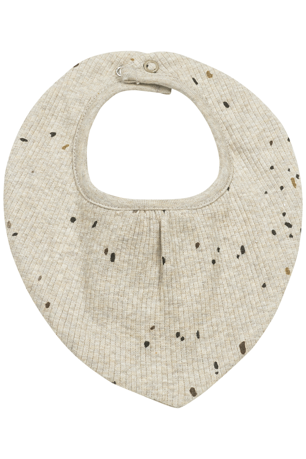 Mini-Bib 2-pack Rib Mini Spot - sand melange