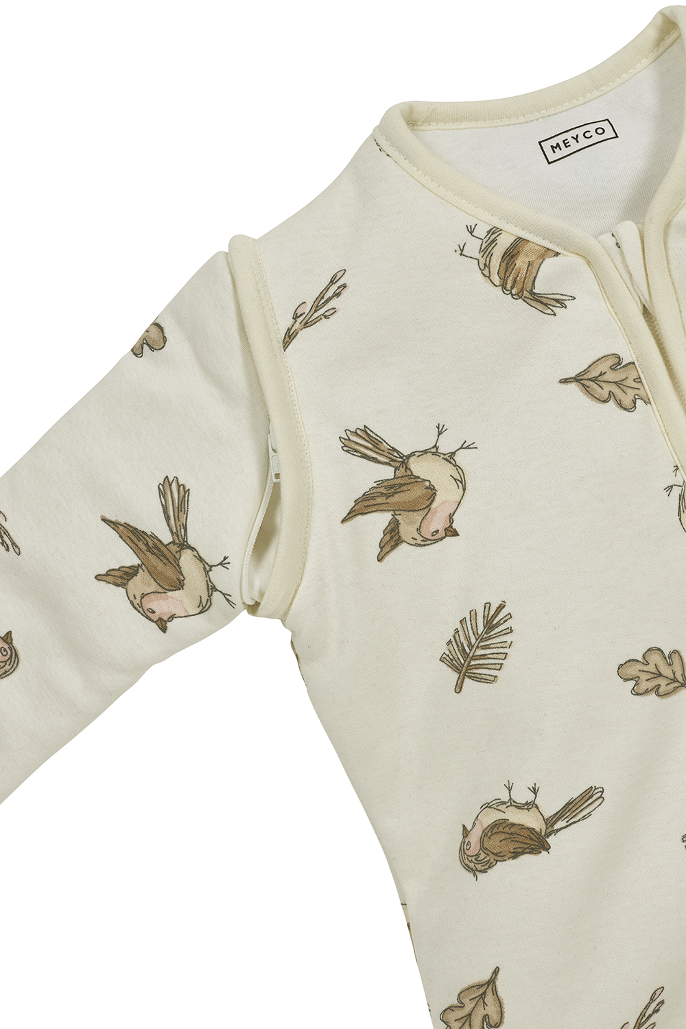 Baby slaapzak met afritsbare mouwen Robin - multicolour - 110cm - 2.5 TOG