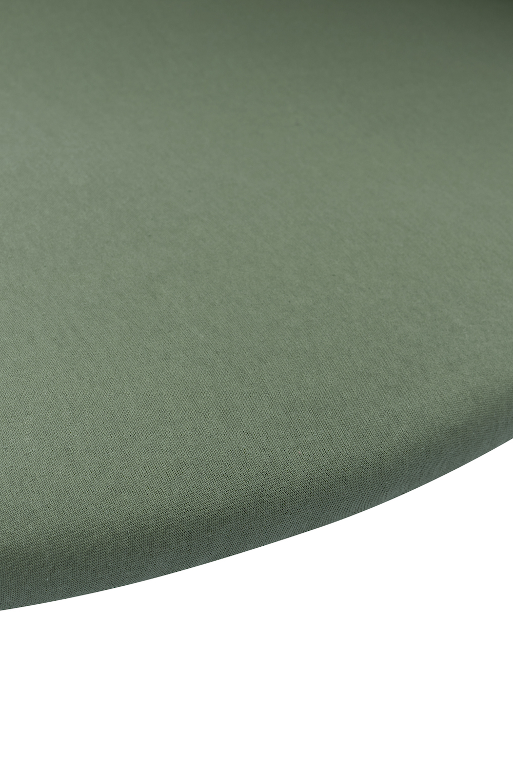 Hoeslaken boxmatras jersey Uni - forest green - Rond 90/95cm
