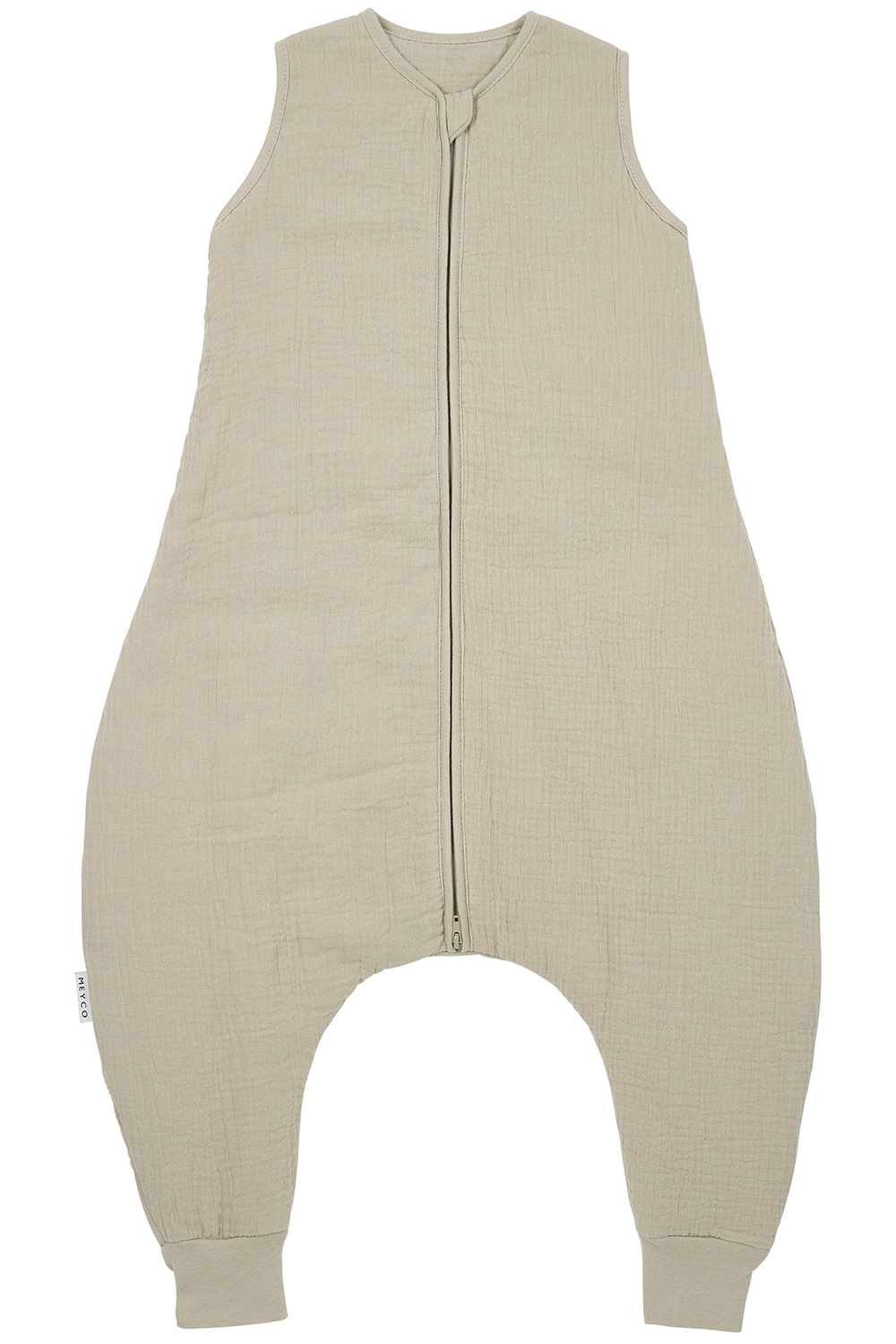Baby winter slaapoverall jumper pre-washed hydrofiel Uni - sand - 92cm - 2.0 TOG