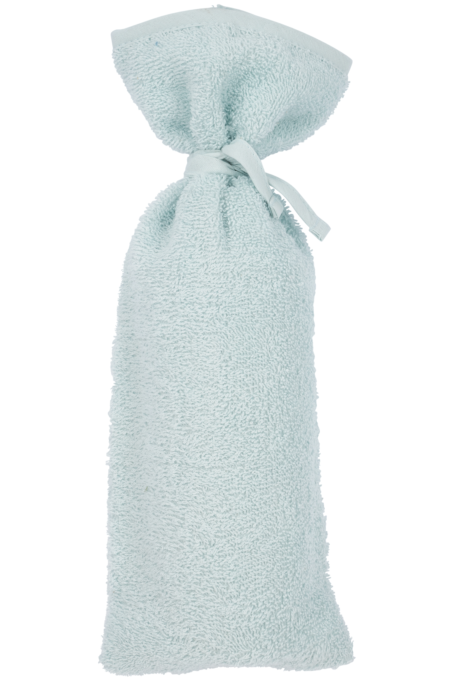 Hot Water Bottle Cover Basic Terry - Light Blue - 13xh35cm