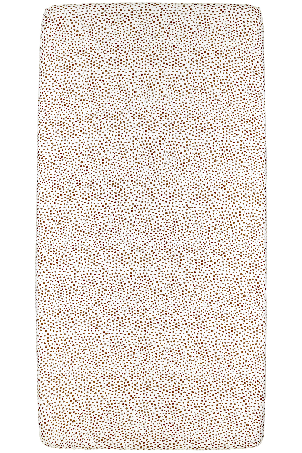 Fitted sheet playpen mattress Cheetah - camel - 75x95cm