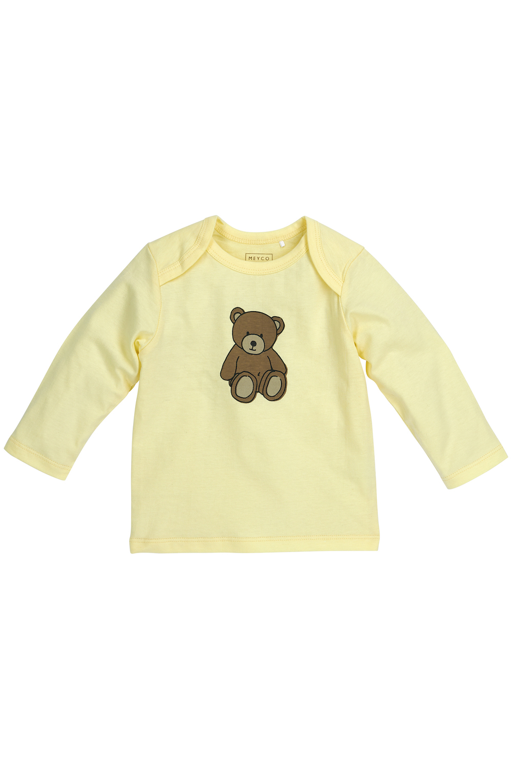 Baby Pyjama 2-pack Teddy Bear - soft yellow - 74/80