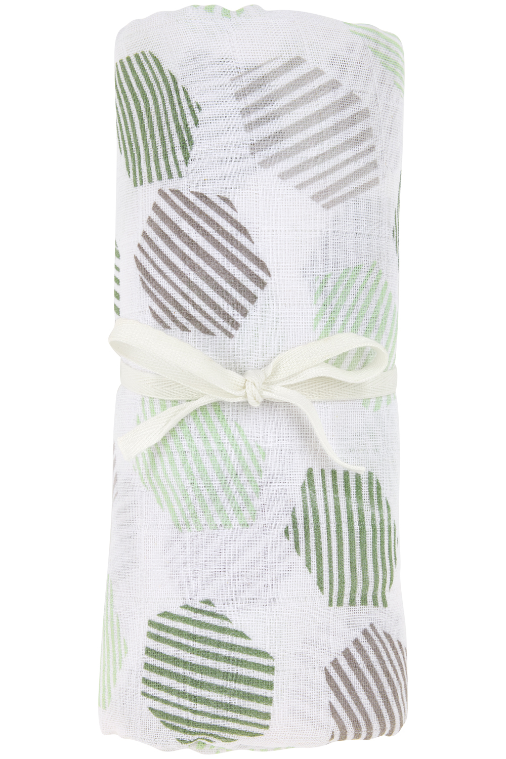 Swaddle XL musselin Honeycomb - forest green - 140x200cm