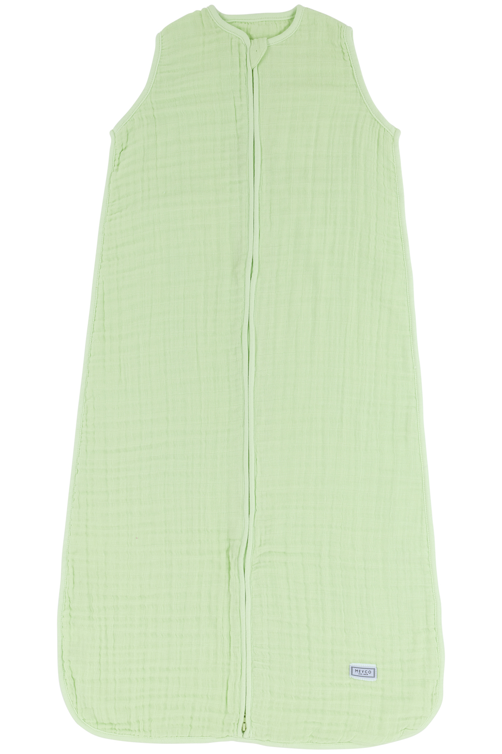 Baby slaapzak pre-washed hydrofiel Uni - soft mint - 70cm
