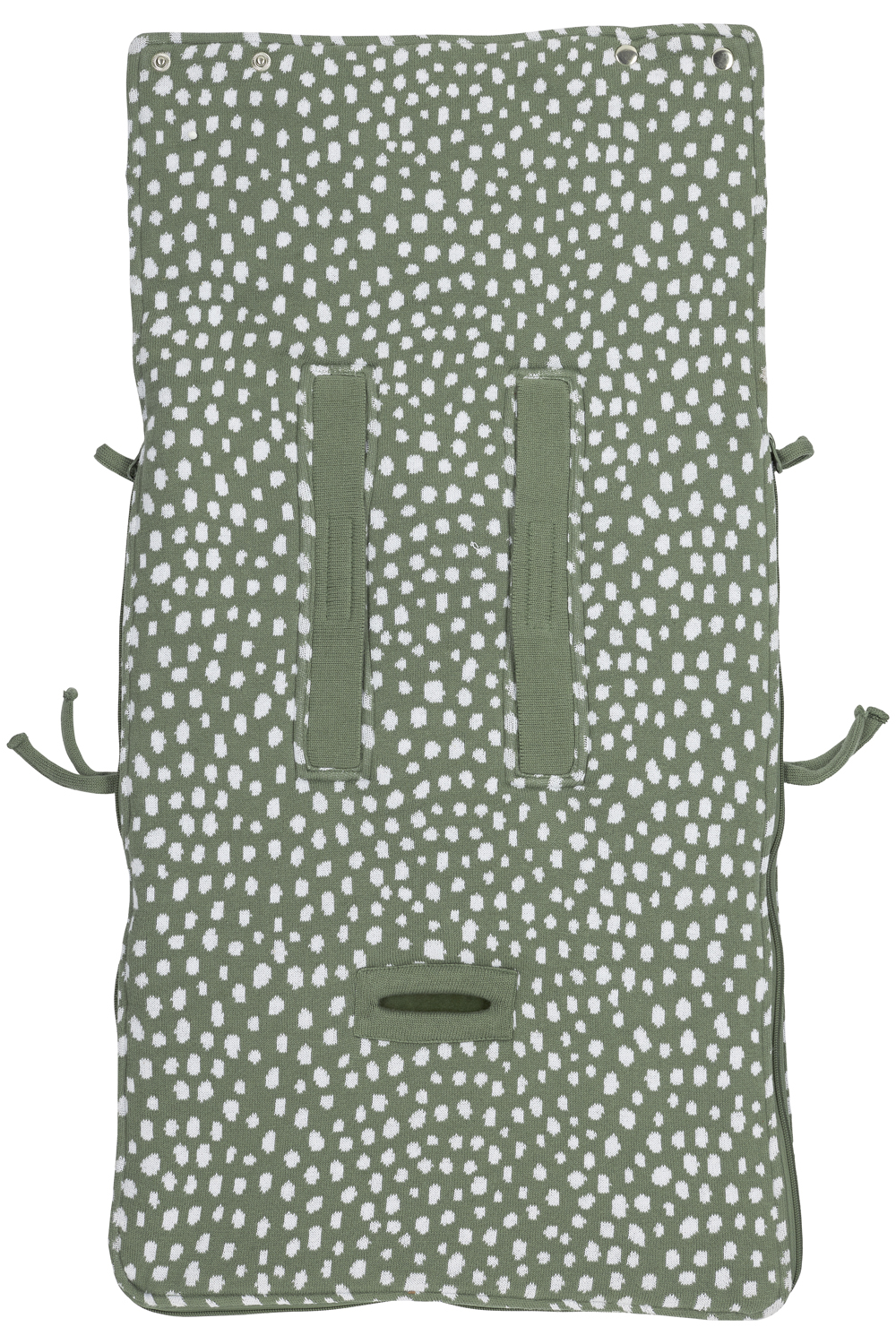 Voetenzak Cheetah - forest green - 40x82cm