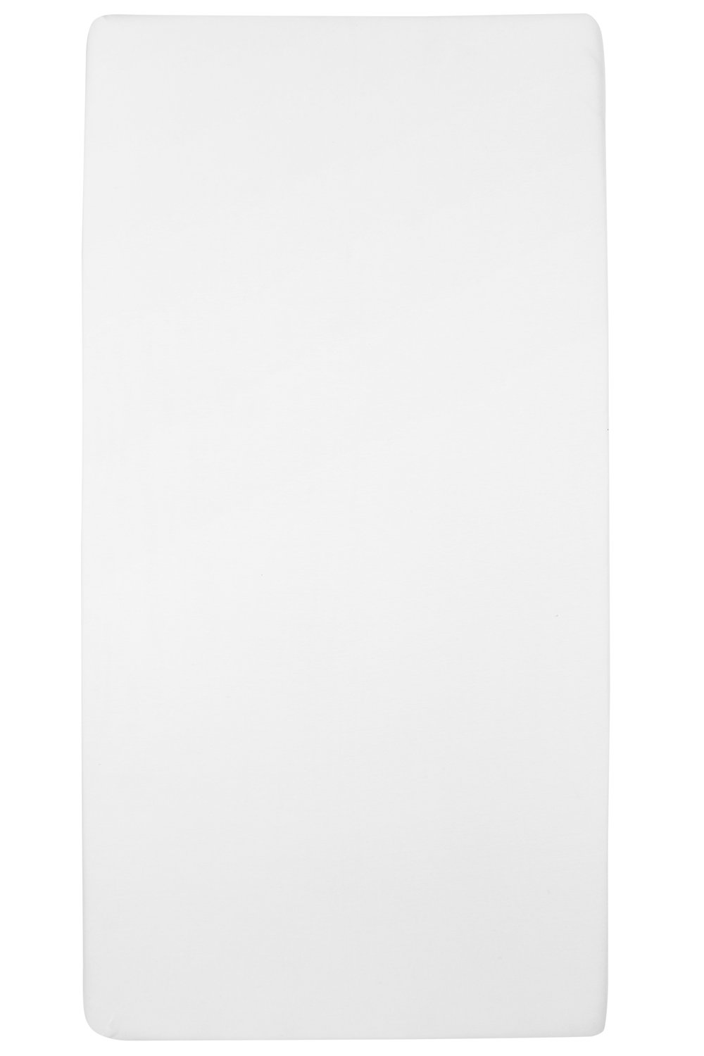 Hoeslaken juniorbed Uni - white - 70x140cm