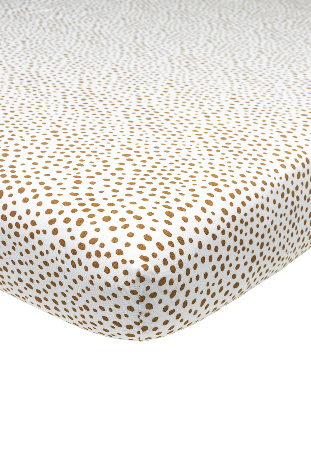 Fitted sheet crib Cheetah - camel - 40x80/90cm