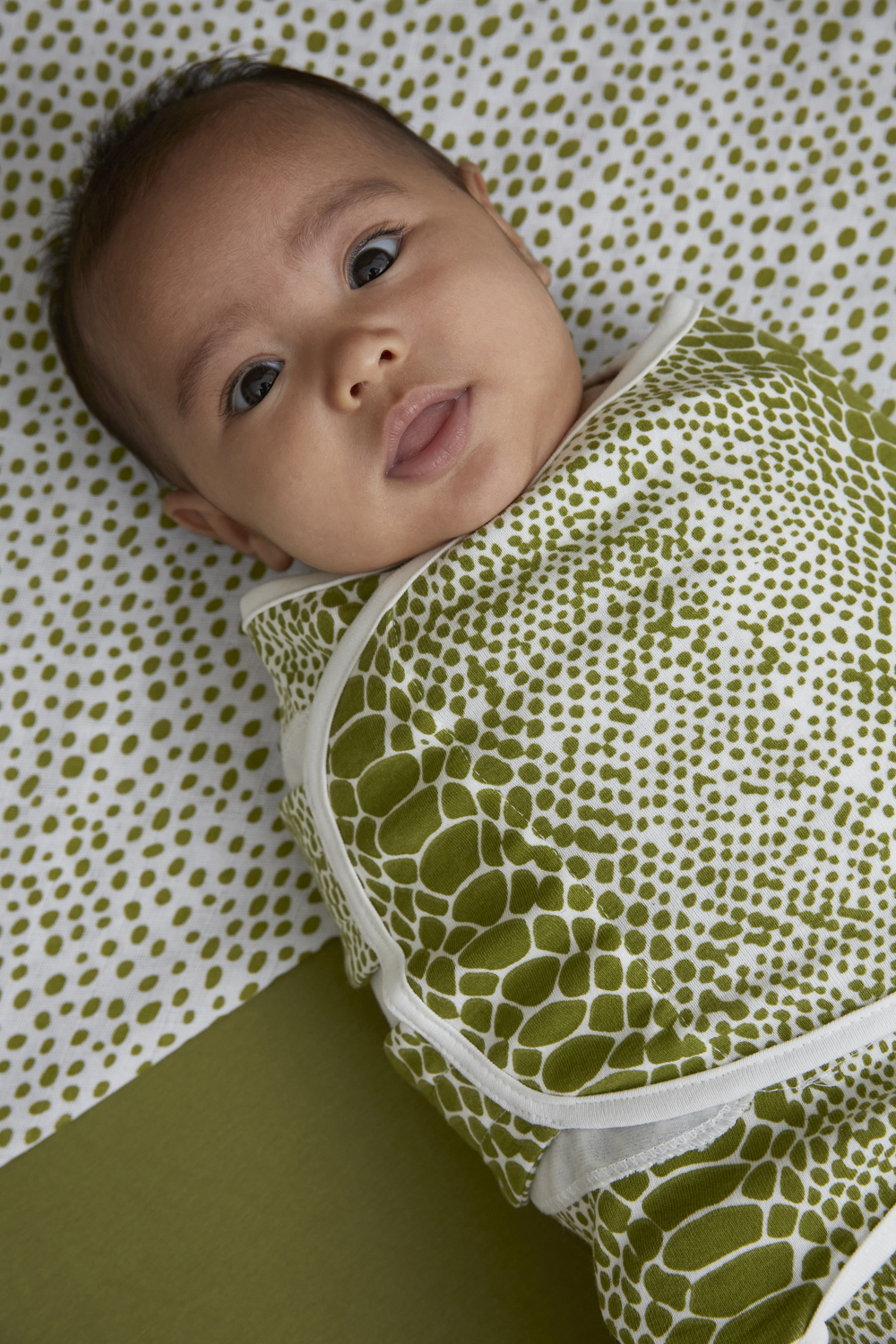 Swaddle Snake - avocado - 4-6 Months