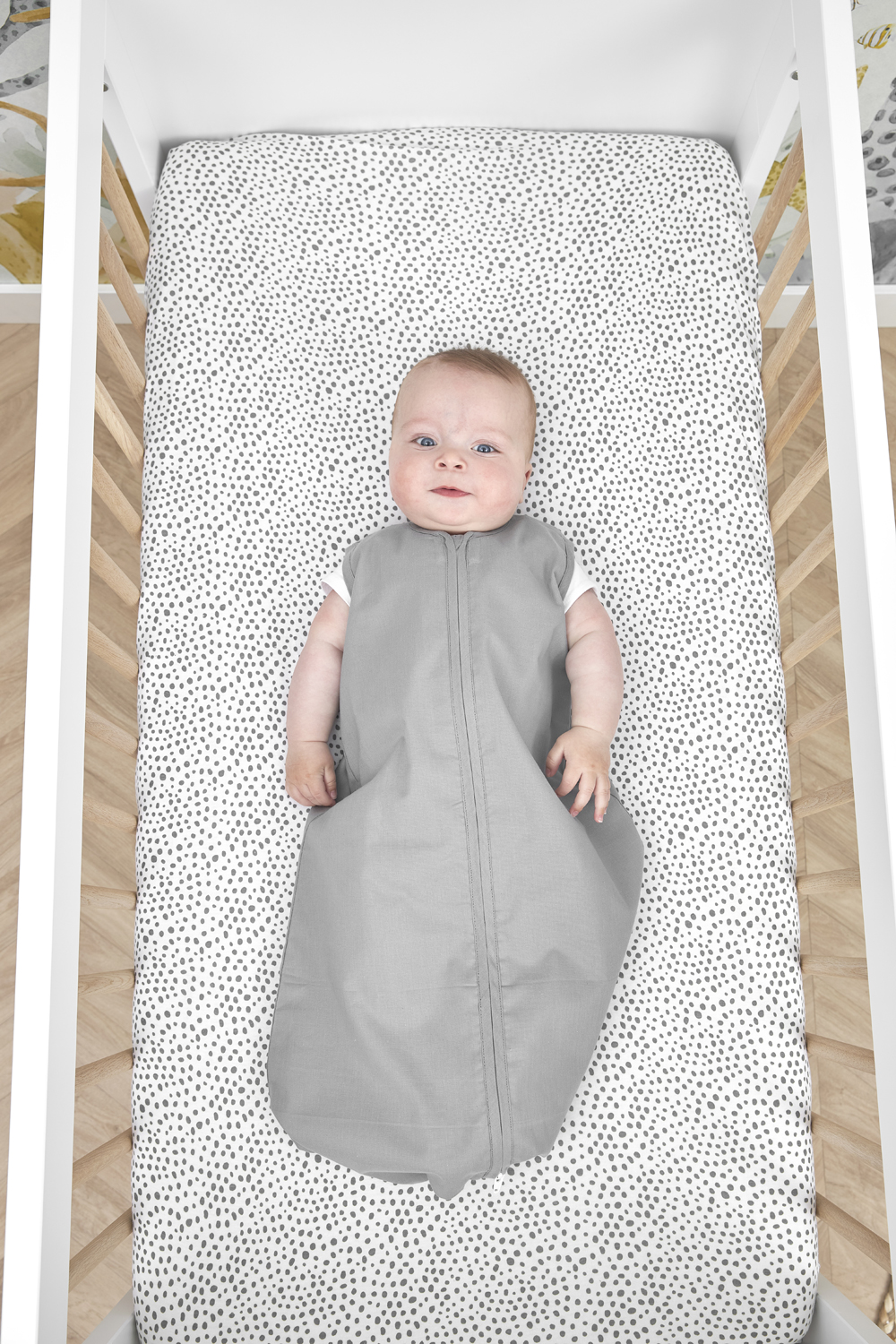 Baby slaapzak Uni - light grey - 70cm