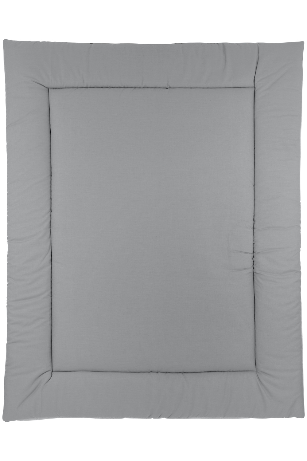 Boxkleed Uni - grey/light grey - 80x100cm