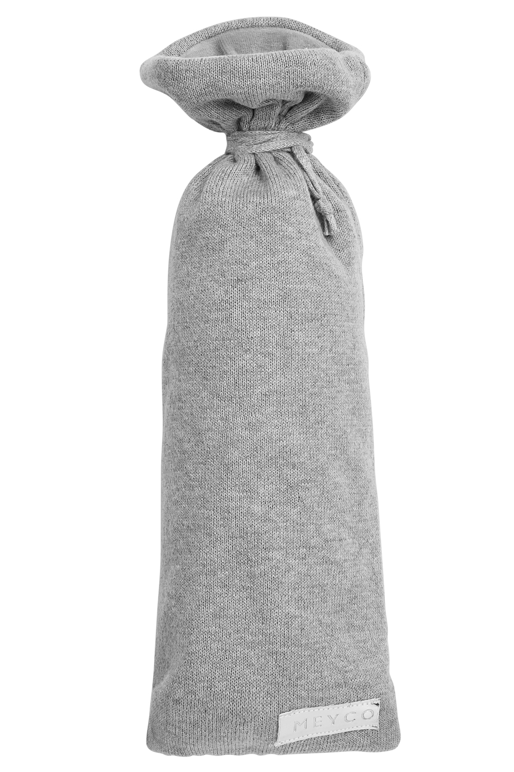 Kruikenzak Knit Basic - grey melange