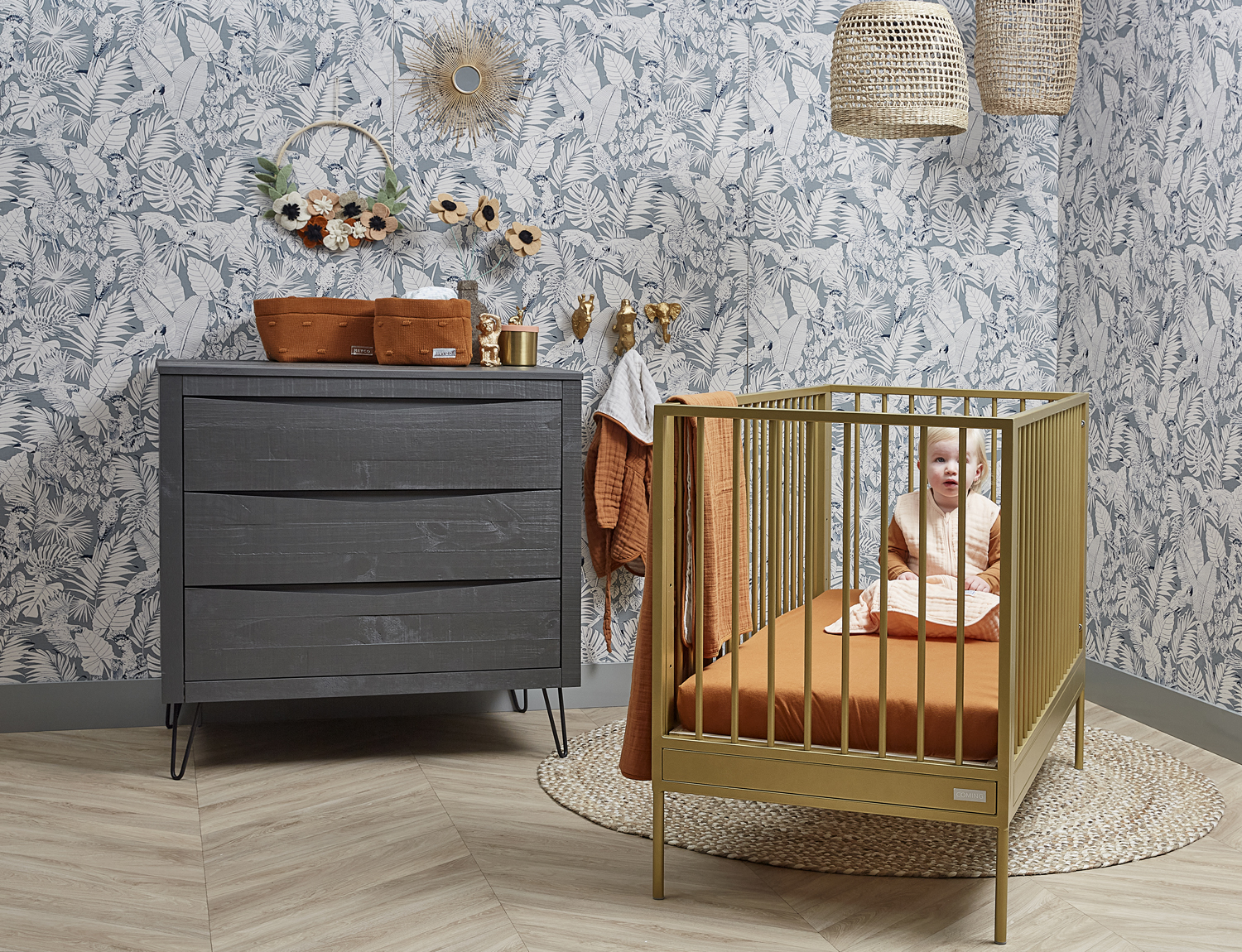 Jersey Hoeslaken 2-Pack - Camel - 40x80/90cm