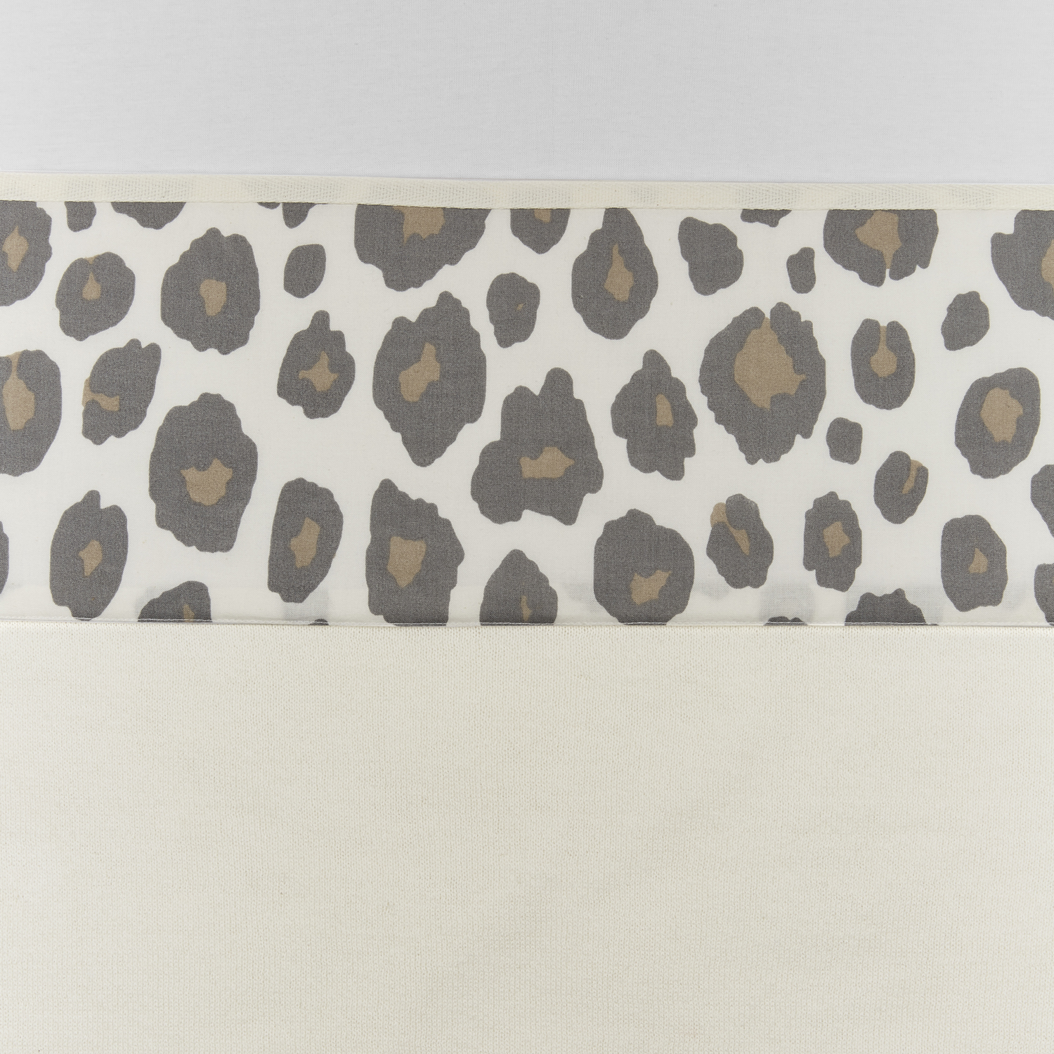 Wieglaken Panter - neutral - 75x100cm