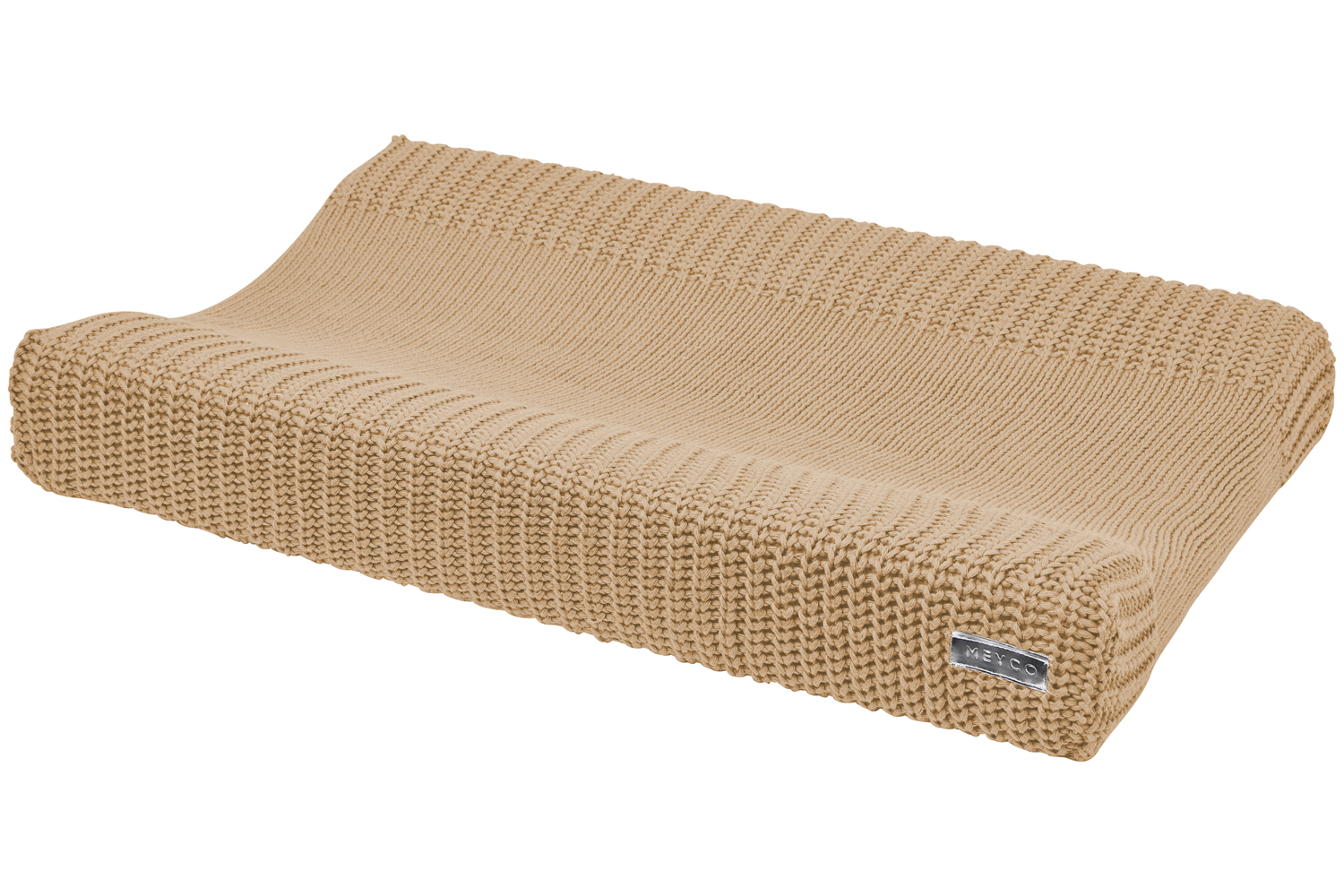 Changing mat cover Herringbone - warm sand - 50x70cm