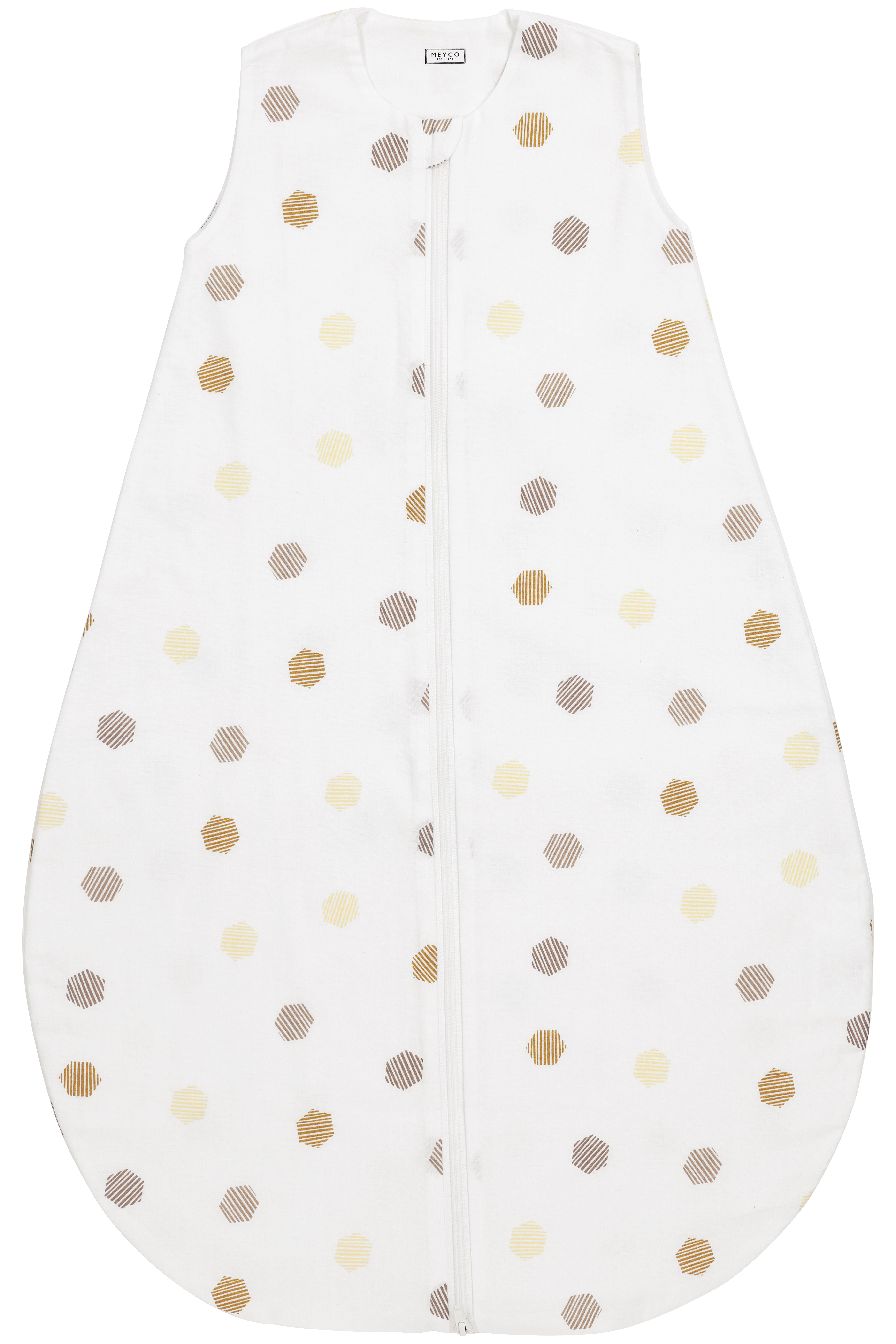 Baby slaapzak rond Honeycomb - honey gold - 90cm