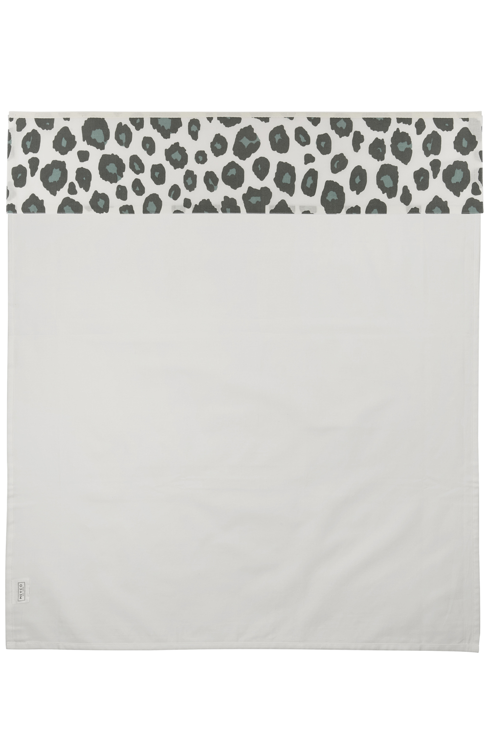Wieglaken Panter - stone green - 75x100cm