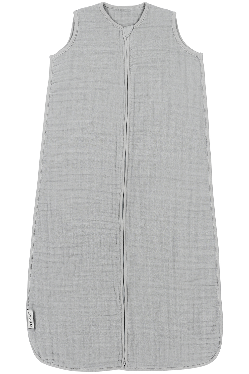 Baby slaapzak hydrofiel Uni - light grey - 90cm