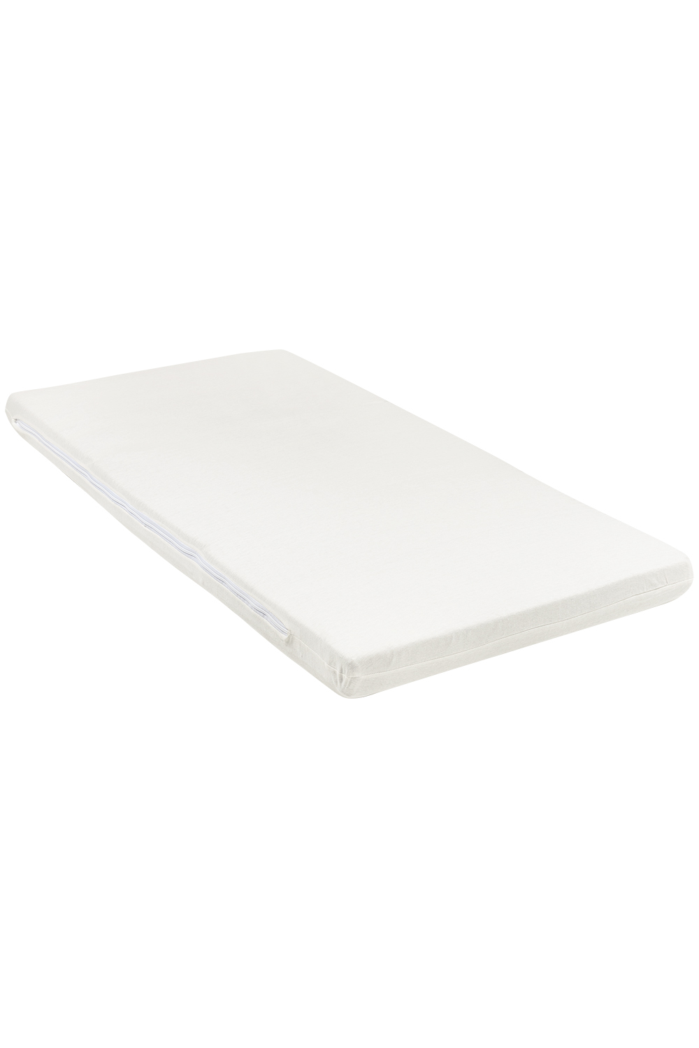 Camping bed mattress cover deluxe Uni - offwhite - 60x120cm