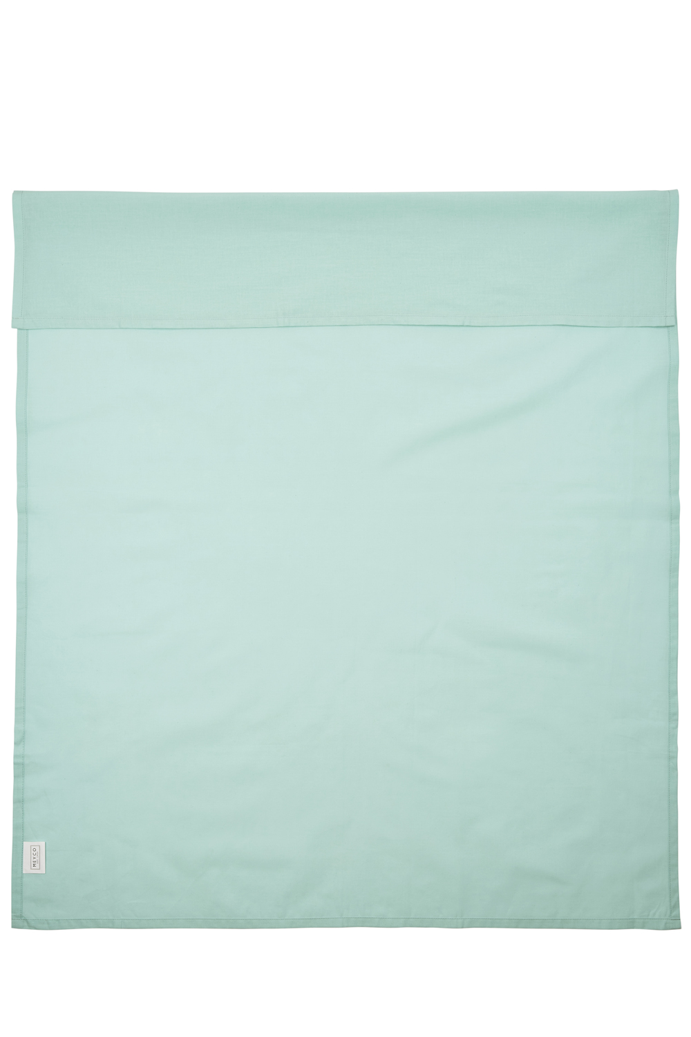 Crib sheet Uni - new mint - 75X100cm