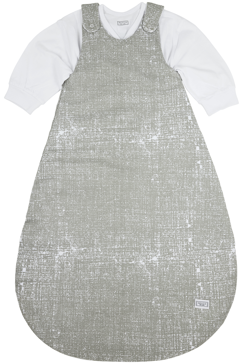 Schlafsack Rund 2-Teilig Fine Lines - grey - 50/56