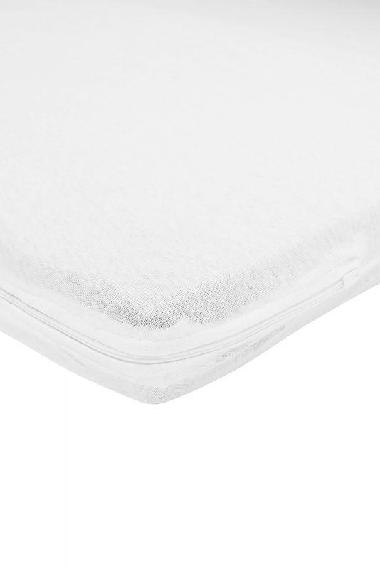 Campingbed matrashoes Uni - white - 60x120cm