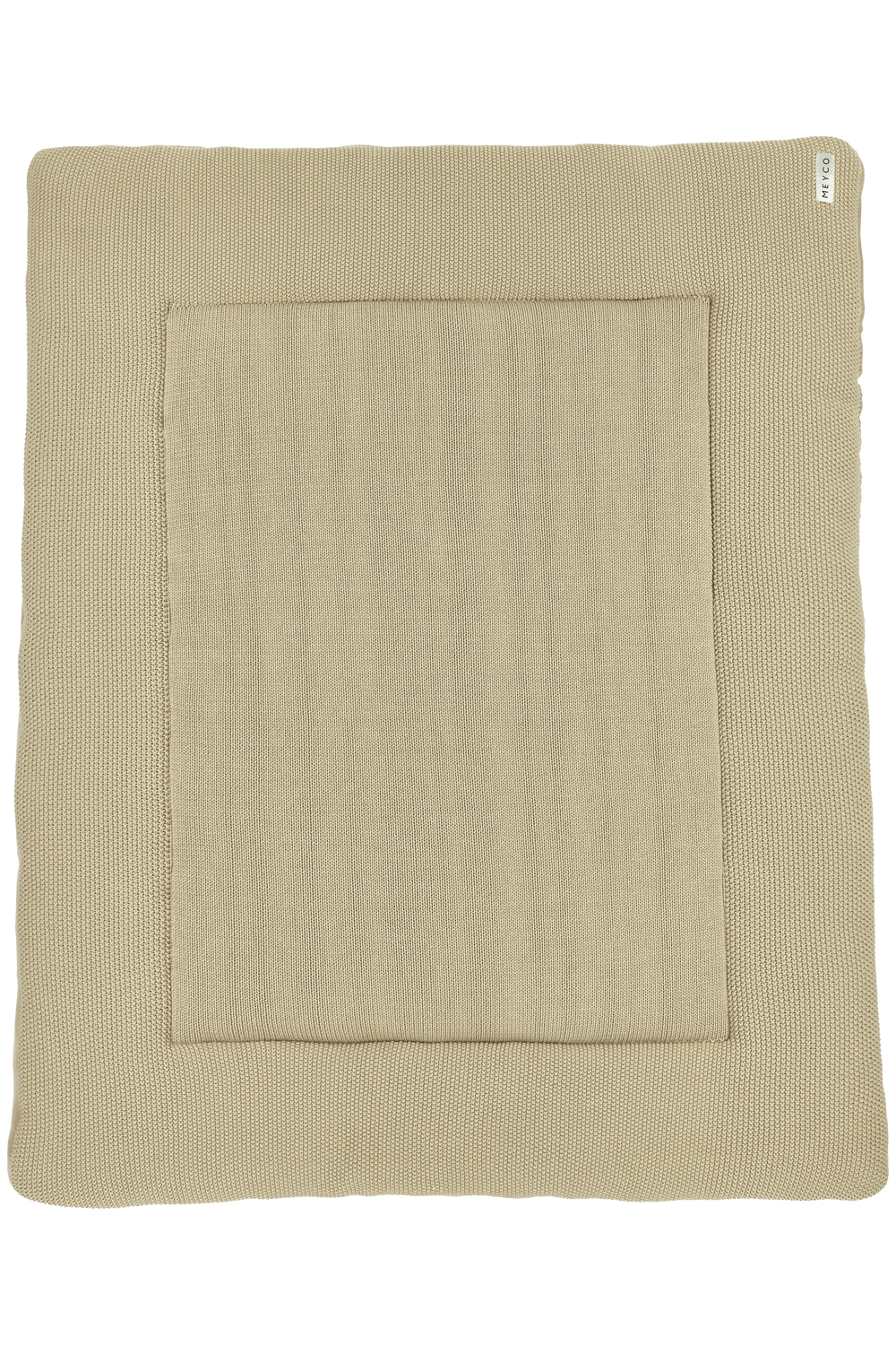 Organic Playpen Mattress Mini Relief - Sand - 97x77cm