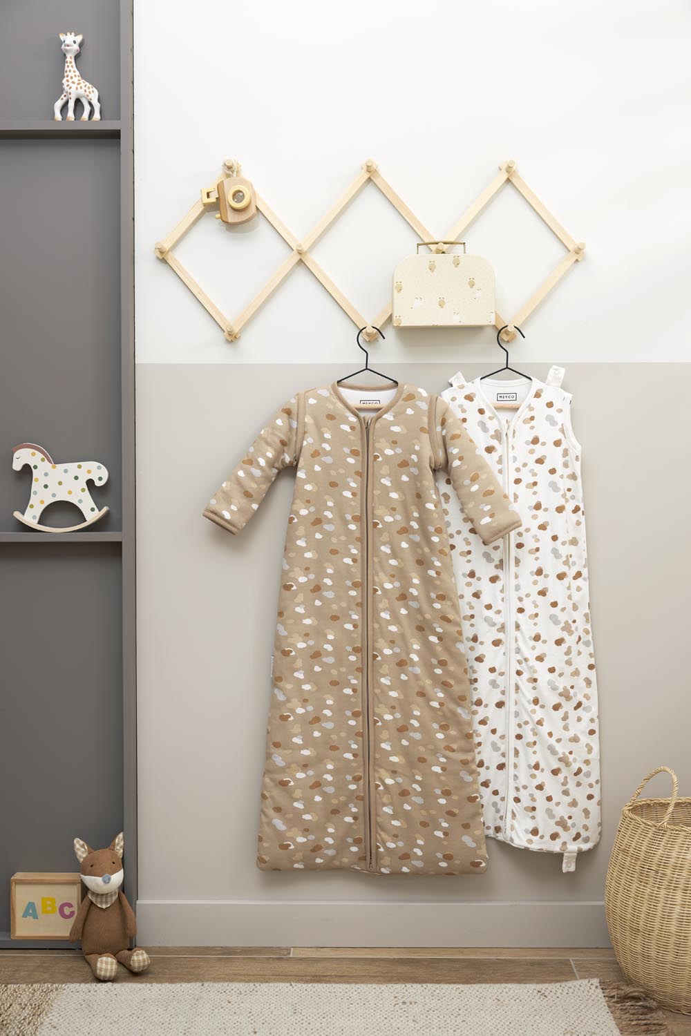 Baby slaapzak 4 seizoenen Stains - sand - 3.0 TOG