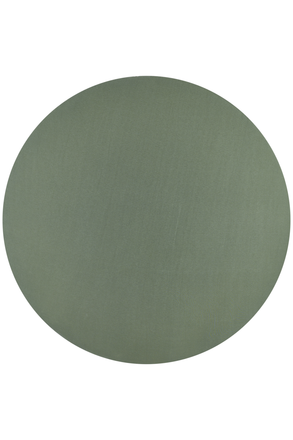 Hoeslaken boxmatras jersey Uni - forest green - Rond 90/95cm