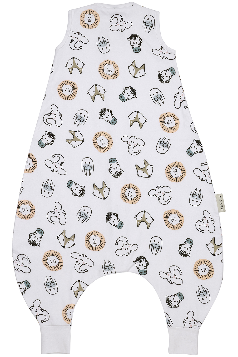 Baby zomer slaapoverall jumper Animal - multicolour - 80cm