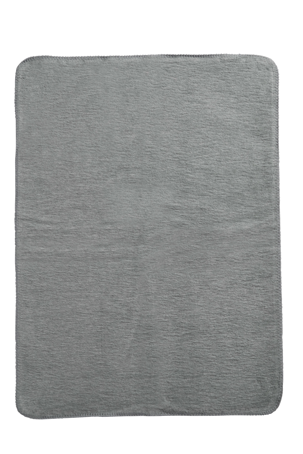 Ledikant deken Uni - grey - 100x150cm