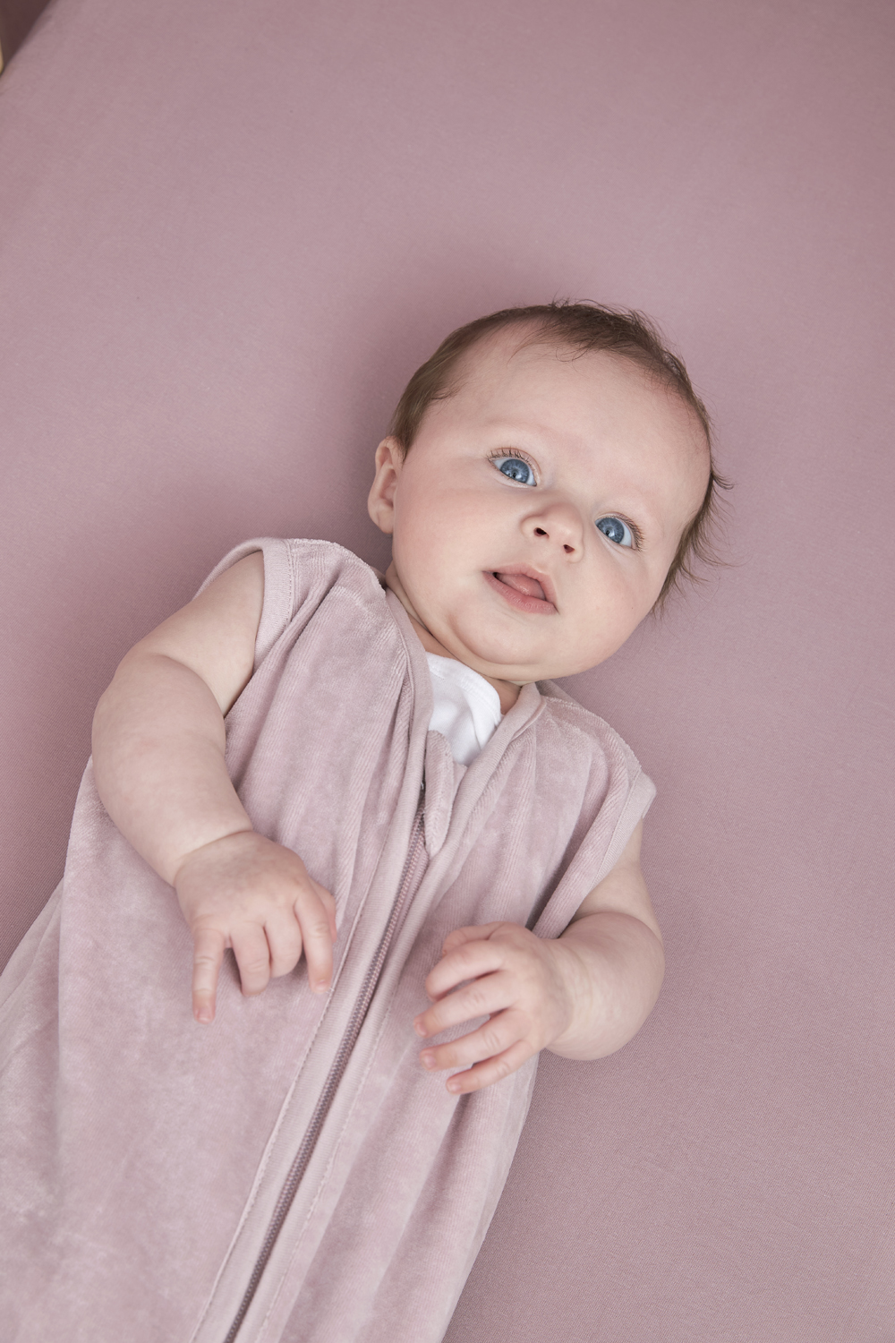Baby slaapzak Velvet - lilac - 110cm