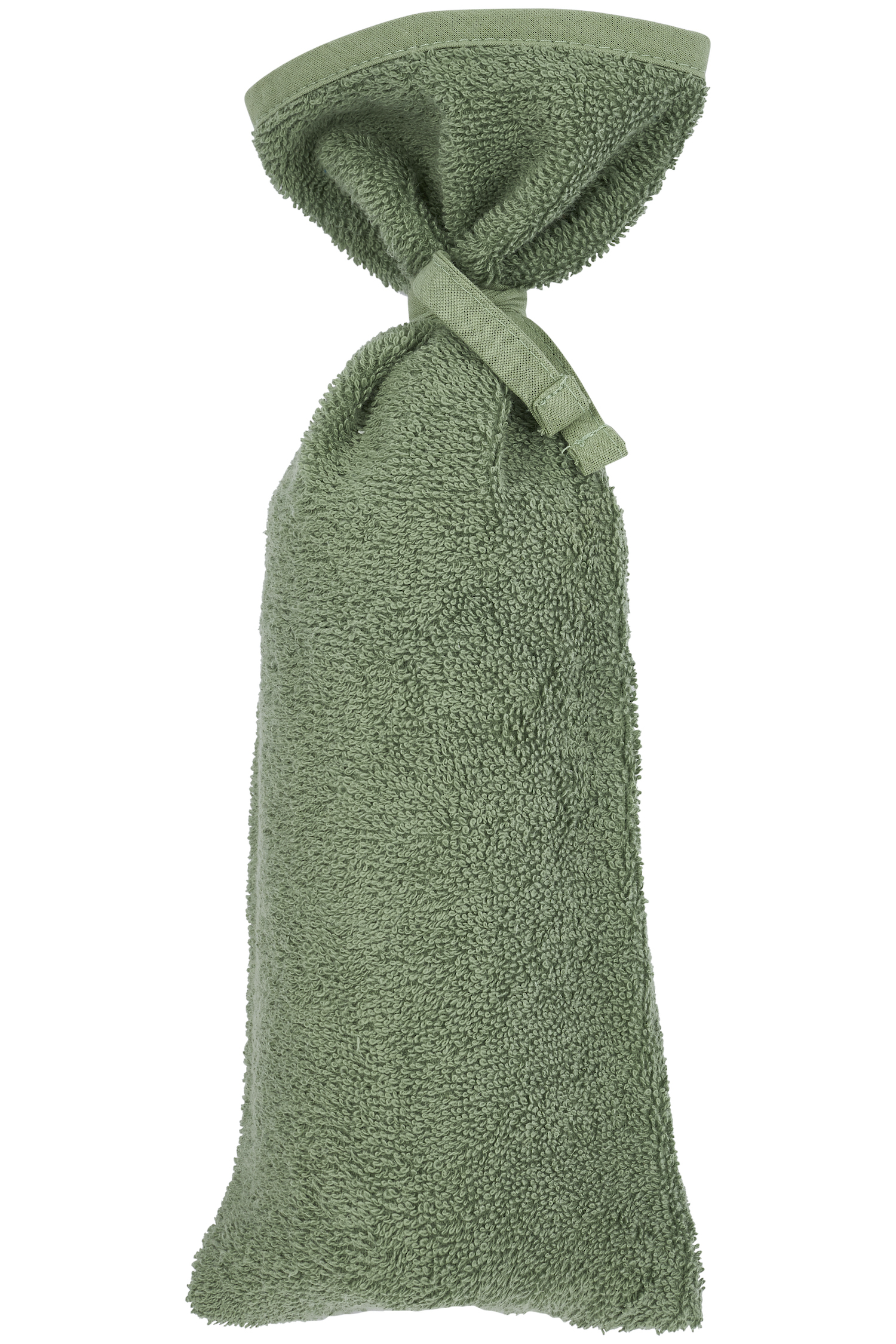 Hot Water Bottle Cover Basic Terry - Forest Green - 13xh35cm
