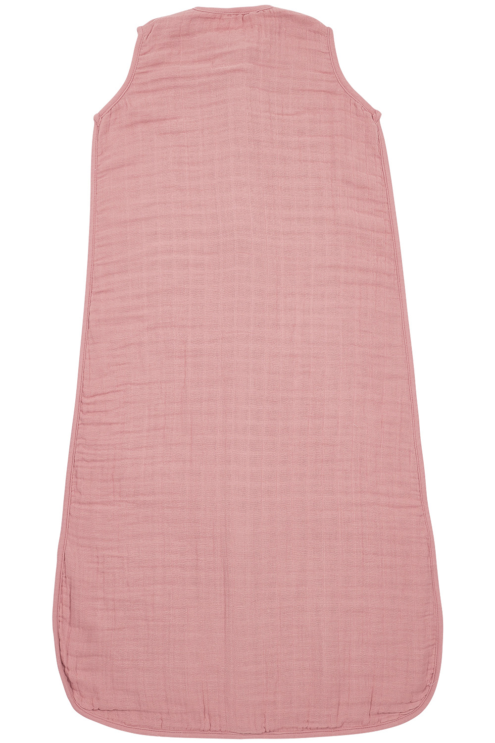 Sleepingbag pre-washed muslin Uni - old pink - 60cm