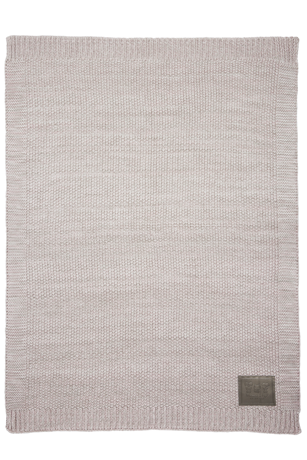 Ledikant deken Woezel & Pip - pink - 100x150cm