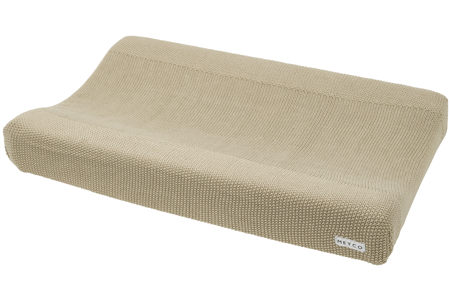Organic Changing Pad Cover Mini Relief - Sand - 50X70 cm